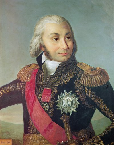 Porträt von Marschall Jean-Baptiste Jourdan (1762-1833) von French School